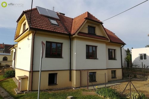 Okres Znojmo, Česko - systém SOLAR 3,5 kWp, solárne kolektory na ohrev TÚV